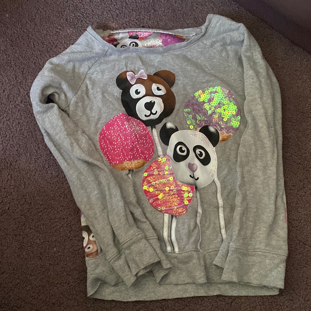 Vintage Justice long sleeve sleep shirt